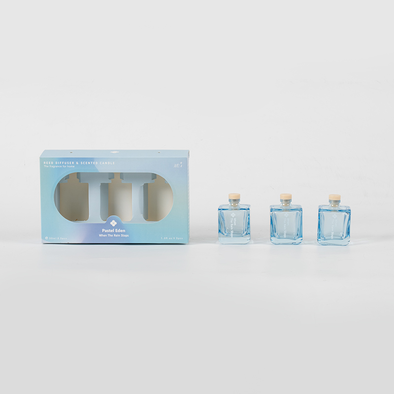 3PCS 사각 병 리드 디퓨저 세트-3PCS 아로마 세트