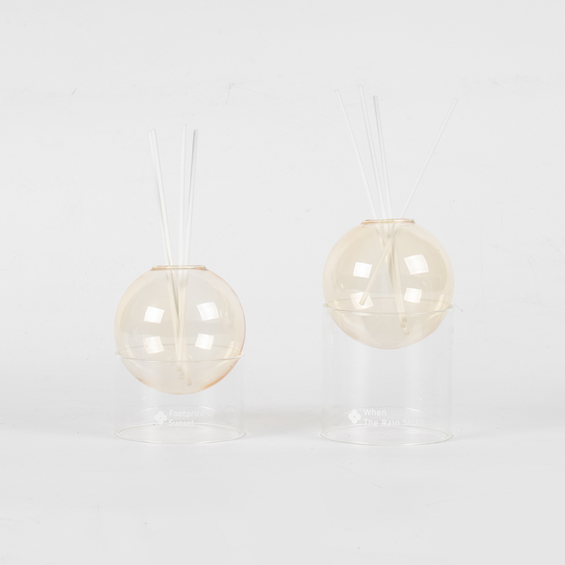 투명유리 베이스, 유리볼형 리드 디퓨저 스타일링 아로마테라피