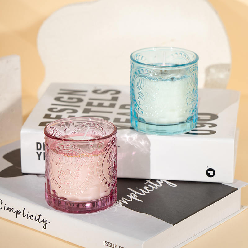 어머니의 날 우아한 유리병 향초 -에코 소이왁스 캔들 생산자